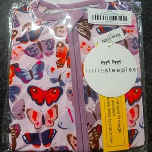 Little Sleepies Butterfly Kisses Zippy 3-6m